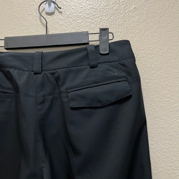 Nike Golf Tour Performance Straight Leg Pants Dri-Fit Black Hi-Rise 8 - Picture 5 of 6